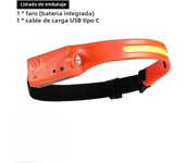LED Headlamp Rechargeable Sensor Head Light Built-in Battery Head Flashlight Waterproof Outdoor Camping Fishing Running Lantern