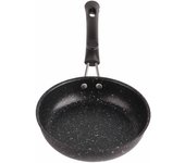 Stainless Steel Frying Pan Ergonomic Handle Fast Even Conduction Antistick Cooking Skillet for Bacon Steak Onion Egg Pan