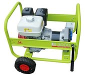 Generador Gasolina E5000 RENTAL + DPP Manual + DPP (ruedas incluidas) PRAMAC