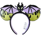 Disney Small World Mickey Mouse Headband Disneyland Minnie Ears HELLO/GOOD BYE Sequins Headwear Children Girl Toys Decoration