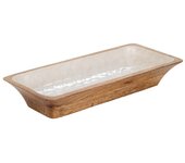 Signes Grimalt Bandeja Pequeða | Bandeja de Vajilla Crudo Bohemio 5X15X33cm