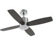 UNIVERSALBLUE Universal Blue Ventilador de Techo UVT1319-21 55W 4 Aspas Negro Ø122 Cm