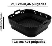 Square Hot Air Fryer Accessories Metal Oven Baking Rack Cooking Grill Holder for Cosori,Instant,Vortex,Foodi Airfryer Basket