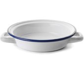 PLATO HUEVOS BLANCO 16 CM