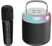 Altavoz Bluetooth portátil con micrófono, 100Hz-20kHz