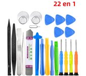 22 in 1 Mobile Phone Repair Tools Kit Spudger Pry Opening Tool Screwdriver for iPhone iPad Laptop Computer  Set  Hand Tools