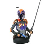 Busto Sabine Wren Star Wars Rebels 15cmFigura  Coleccionable - Idea de Regalo- Mercancia Oficial - Juguetes para Niños y Adultos - Movies Fans - Muñeco para Coleccionistas y Exposición