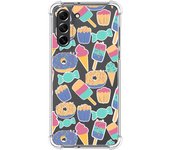 Funda Silicona Antigolpes para Samsung Galaxy S21 FE 5G diseño Dulces 02 Dibujos