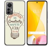 Funda Silicona para Xiaomi 12 Lite 5G diseño Creativity Dibujos