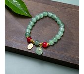 2024 Red Lucky Beaded Bracelet for Women Chinese Style Zodiac Dragon Handmade Rope Bracelet Good Luck Amulet Friendship Jewelry