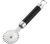 DESEOS Cortador de pizza Family | Cortador de masa | Cortador de pasta | Acero inoxidable | Mango ergonómico