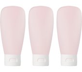 3Pcs/Set Refillable Bottle 30/60/100ml Travel Refillable Bottle Kit Portable Essence Shampoo Liquid Cosmetics Squeeze Bottles