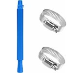 Manguera Reposición Piscina 32mm Bomba Piscina Abrazaderas Maple Inoxidable Primera Calidad Manguitos 32mm