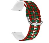 For Redmi Watch 5 Active Christmas Silicone Strap For Redmi Watch 5 Lite Bracelet 22mm Watchband For Amazfit Bip 5 GTR GTS 2 3 4