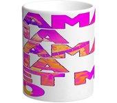 Taza Queen y Freddie Mercury. Musica. Rock and Roll