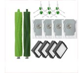 Hepa Filter Side Brush For iRobot Roomba I7 I7+ I6 I8 I3 E5 E7 E&I Series Vacuums Cleaner Dust Bag Replacement Parts