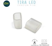 Protector tapón final para tira de led EDM