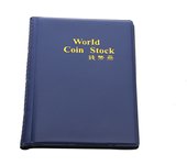 120 Pockets Coin Collection Book Coin Collection Holder Album Commemorative Coin Organizer Storage