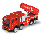 Mini Pull Back Fire Engine Car Toys Construction Set Trucks Fighting Emergence Inertial Engineering Vehicles Toy For Kids Gifts