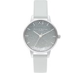 Olivia Burton Reloj Mujer Analogico Cuarzo con Correa de Piel OB16US27