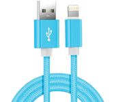 Metal Nylon Braided USB Charger Cable for iPhone 14 8 7 6S Plus X XR XS 11 12 13 Pro Max iPad 9 Fast Charging Data Cord 1m 2m 3m