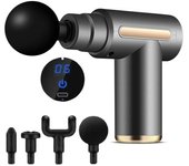 USB Mini Massage Fascia Gun Muscle Relaxation Massager Electric Vibration Massage Gun Professional Fitness Neck Membrane Gun
