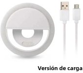 USB Powered LED Selfie Ring Light with Phone Lens for iPhone Samsung Xiaomi Huawei Mobile Phone Photography Selfie Lamp Accessor