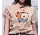 Bubu And Dudu Fashion 2024 Casual T-shirt Female Designer Top Female Street Clothing