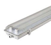 CABLEPELADO Pantalla Estanca LED | Luminaria Techo | Conexión Lateral | IP65 | Apto Para 2 Tubos T8 de 150 cm | No Incluye Tubos | Clase de Eficiencia Energética A