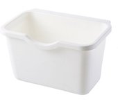 1 Uds. Bote de basura para almacenamiento de cocina, bote de basura colgante para puerta de gabinete, suministros de cocina, bote de basura para almacenamiento de baño, bote de basura colgante, estante de almacenamiento, herramienta de limpieza de puerta