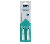 Kin Cepillo Dental Eléctrico Recambio Limpieza Total 2 U