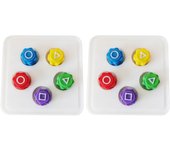 Korean Game Traditional Play Game Gonggi Jack Stone Pebbles Set Stone Catching Game Hand Eye Coordination Training Toy for Party