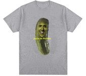 Picolas Cage Fun Nicolas Cage Meme Pattern Tshirt Women's Fashion Harajuku Tshirt Casual Short Sleeve Oversized T-shirt