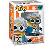 Figura Pop Gru Mi Villano Favorito 4 J-Hope Minion-Figura de Vinilo Coleccionable - Idea de Regalo- Mercancia Oficial - Juguetes para Niños y Adultos - Movies Fans - Muñeco para Coleccionistas y Exposición
