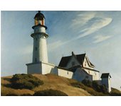 Edward Hopper Famous Realistic Master Art Poster Canvas Painting Nighthawks Life Landscape Wall Art Living Room Home Decoration