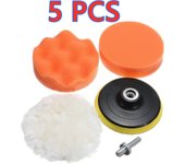 5/11/22/39 Pack Car Polishing Pad Kit 3 Inch Washable Polishing Pad Sponge Polishing Pad Reusable Wool Fiber Polishing Pad Car