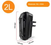 1-5L Universal Scooter Front Bag Electric Scooter Storage Bag Waterproof EVA Hard Shell Bag for Xiaomi Mijia M365 Accessories