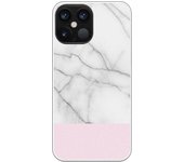 Funda compatible con iPhone 12 Pro Max - Mármol y rosa