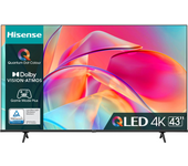TV HISENSE 43E77KQ 43" QLED 4K QUANTUMDOT DOLBY VISION ATMOS