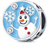 The 2024 New Christmas Collection Snowflake Pendant Is Suitable For Original Bracelets Charming DIY Girl Jewelry Gifts