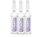 Maxybelt Profesional, Ampolla capilar para una reparación intensiva efecto BTX fase 2, 12 unidades por 10ml, termoprotectora, protege del calor, restructurante capilar, con ingredientes de origen natural. Sin sales ni sulfatos ni parabenos.