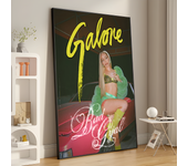 Singer B-Bad G-Gyal Classic Anime Poster Waterproof Paper Sticker Coffee House Bar Room Wall Decor