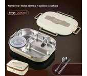 304 Stainless Steel Compartment Insulated Lunch Box Office Worker Students Sealed Portable Bento Microwae Heating Food Container