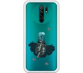 Funda compatible con Xiaomi Redmi 9 - Esqueleto velo