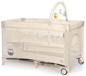 Cuna de Viaje Complet Duo Búho Asalvo - Cuna completa para bebé, comodidad y seguridad desde 0 meses