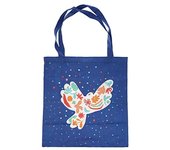 KIUB Bolsa de Tela Azul Paloma Envolée - Resistente