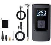 Compresor de Aire Portátil Recargable 4000 Mah con Pantalla LCD