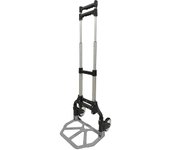 Carretilla de Mano Portátil Plegable Carro Ligero Aluminio Equipaje Hogar Almacén Jardín Oficina Coche 75kg.