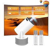 Projector 4K Android 11 HY300pro KTV  Dual Wifi6 260ANSI Allwinner H713 BT5.0 1080P 1280*720P Cinema Outdoor portable Projetor