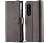 Leather Wallet Case For Samsung Galaxy Z Fold 6 5 4 3 5G Fold6 Fold4 Cards Pocket Folding Flip Book Cover Shockproof Bag Coque